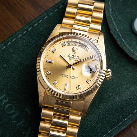 used gold rolex day date 2|rolex perpetual day date 36.